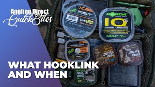 What Hooklink And When - Carp Fishing Quickbite