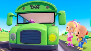 Las ruedas del bus colores  y más canciones infantiles para niños de Cleo y Cuquín