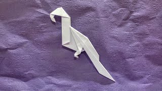 How To Make Origami Parrot Easy Step By Step