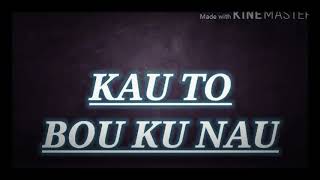 KAU TO BOUKU NAU(ROAD PRIVATE MIX)DJ SHREERAJ BROTHER'S (INTRO) COMING SOON REALISE ON 25 APRIL