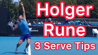 Copy Holger Rune To Improve Your Serve (Tennis Technique Explained)