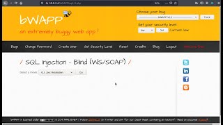SQL Injection Blind WS SOAP final