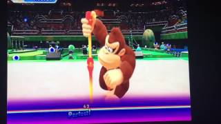 Mario and Sonic at the Rio 2016 Olympic Games- Rhythmic Gymnastics (Donkey Kong)
