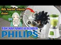 cara memperbaiki blender philips mati total || tidak berputar