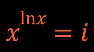 Solving A Complex Exponential Equation