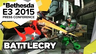Battlecry Beta Sign Up Gameplay Trailer -  E3 2015 Bethesda Press Conference