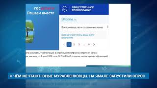 О ЧЁМ МЕЧТАЮТ ЮНЫЕ МУРАВЛЕНКОВЦЫ? НА ЯМАЛЕ ЗАПУСТИЛИ ОПРОС