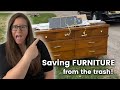 Hunting for Treasures in the Trash | Scoring FREE Furniture for my flipping business!