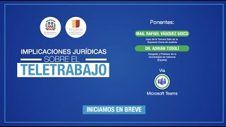 Webinar: Implicaciones Jurídicas sobre el Teletrabajo