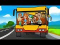 Wheels on the Bus Remix 🎶 | Fun Kids Song & Nursery Rhyme for Learning by Bongo Bongo TV