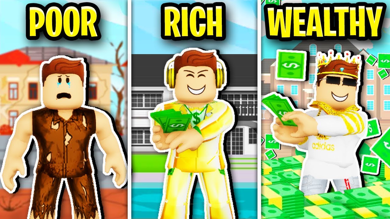 Poor To Rich To Wealthy In Roblox Brookhaven рџ рџ Youtube