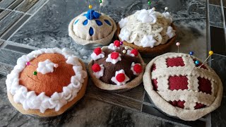 Pie Pincushions