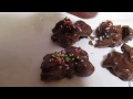 【簡単】まぜるだけ！バレンタインチョコ☆の作り方　how to make valentine s chocoｌate