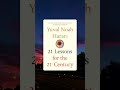 3 books by Yuval Noah Harari #books #shorts #india