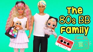 Sniffycat LOL Families ! The 80s BB LOL FAMILY on Laundry Day | Toys and Dolls Fun for Kids