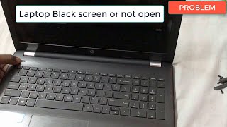 HP laptop not open || Black screen || power light blinking SOLVED