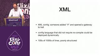 ElixirConf 2017 Lightning Talk - Why Elixir is perfect for taming the monolith - Scott Ribe