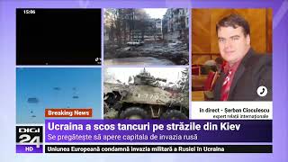 Șerban Cioculescu: S-a adeverit cel mai negru scenariu, un atac multidirecțional al forțelor rusești