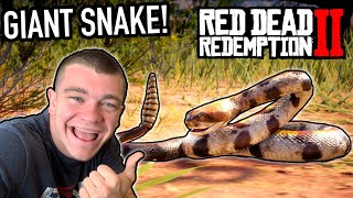 SNAKE HUNTING! Red Dead Redemption 2 Ep.4 - Kendall Gray