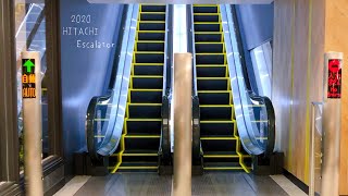 【新しいエスカレーター 日立製】久屋大通公園 セントラルパーク栄地下街 昇り  HITACHI Escalator at Central Park Sakae