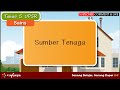 Tahun 5 | Sains UPSR | Sumber Tenaga