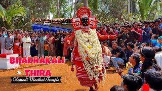 Bhadrakali Thira | Bhadrakali Theyyam | Kattodi Meethal Temple Kadameri Bhadrakali Theyyam Video