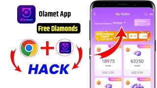 olamet App hack | olamet app unlimited trick |  free coins in olamet | olamet unlimited diamonds