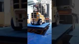 Pit Mounted Container Loading Scissor lift