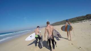 Camping, 4WDing and surfing at Termeil beach, NSW