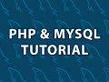 PHP MySQL Tutorial