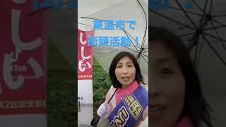 【衆院選2021愛媛2区】9月14日の7時10分から8時東温市にて街頭活動！【比例四国・立候補予定】