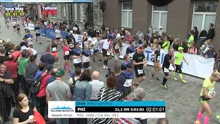 Tallinn Marathon [Tallinna Maraton] 21 km (Estonia; September 9, 2018)