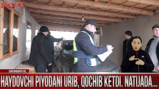 Haydovchi piyodani urib, qochib ketdi. Natijada...