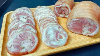 Tai cuộn bắp giò, nâng tầm bữa cơm gia đình