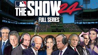 US Presidents Play MLB The Show 24 (FULL SERIES)