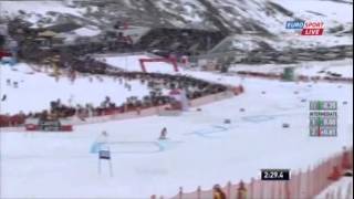 2nd Run Sölden 2014 Giant Slalom Womens