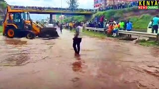 FLOODS IN KENYA - Situation at Juja along Thika Road