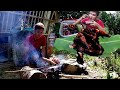 Bakar Ayam Bulat- Cara SURVIVAL