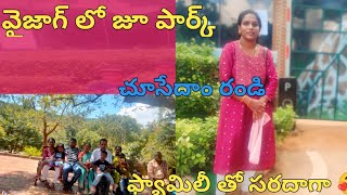 అత్తయ్యగారు వాళ్ళు వచ్చారు వైజాగ్/జూపార్క్ కీ ఫ్యామిలీ తో సరదాగా వెళ్ళాము 🥰 🦍🐒🐅🐆🐈🦁🐯🦓🐎🐃🐐