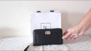 กระเป๋าLYN  รีวิวกระเป๋าสตางค์ LYN รุ่น Becky Long Wallet