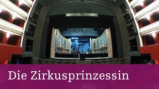 Die Zirkusprinzessin – 360°-Bühnenbildaufbau | Volksoper Wien