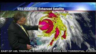 2011-8-25 - WRAL 11PM Hurricane Irene Update