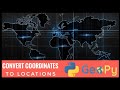 Convert coordinates to geographic locations | reversed geocoding | Python | #pyGuru