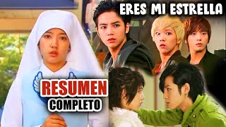 🔶Joven MONJA se viste de CHICO para entrar a una BANDA de KPOP| LA SERIE COMPLETA | RESUMEN