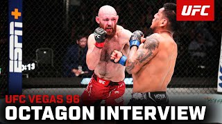 Viacheslav Borshchev Octagon Interview | UFC Vegas 96