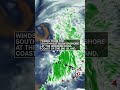 Kona low near Hawaii seen on satellite | #shorts #newvideo #trending #subscribe #youtube