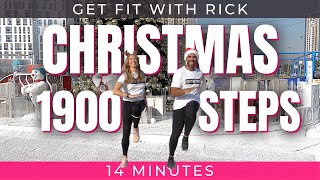 Christmas Walking Workout | Steps at home | Family friendly workout