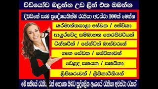 job vacancy in sri laka privet Jobs 2021 ||episode 70|| job guide sri lanka | earn money