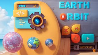 🌎 Master Earth's Orbit with HTML & CSS! 🚀 Web Development for Space Enthusiasts 🌌"