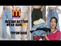 Meesho High Waisted BottomWear Haul🔥👖 Cargo Pants, Ripped Jeans, Flared Pants  #meeshohaulvideo